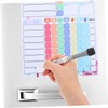 FUNOMOCYA Fridge Rewards Chart for Kids Chart Reusable Daily Routine