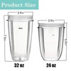 2-pack Replacement Parts Upgrade 32oz& 24oz Cups with 2-pack Flip-Top