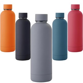 Paramexview® Water Bottle 24oz Double Wall Thermical Insulated Stainless Steel, Vacuumed Flask and BPA-Free for Sport and Travel, Leakproof Cold & Hot drinks such as tea, coffee, water