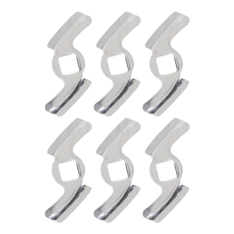 6PCS Meat Grinder Blade Stainless Steel Food Grinding Cutter Metal