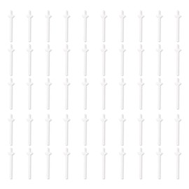 GLOWZEN Disposable Nose Hair Wax Sticks, 50 Pack White Safe and Easy Nose Hair Removal for Men Women Home Self Care Nose Hair Removal Wax Sticks