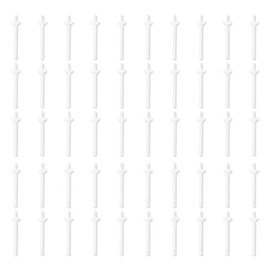 GLOWZEN Disposable Nose Hair Wax Sticks, 50 Pack White Safe and Easy Nose Hair Removal for Men Women Home Self Care Nose Hair Removal Wax Sticks