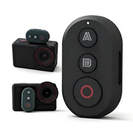Denash Mando a Distancia Bluetooth Compatible con X5, X4, X3, X2, GO 3, GO 3S, Ace Pro, Ace Pro 2, para 13/12/11/10/9/8, Controlador inalámbrico del Obturador con un Alcance de 25M