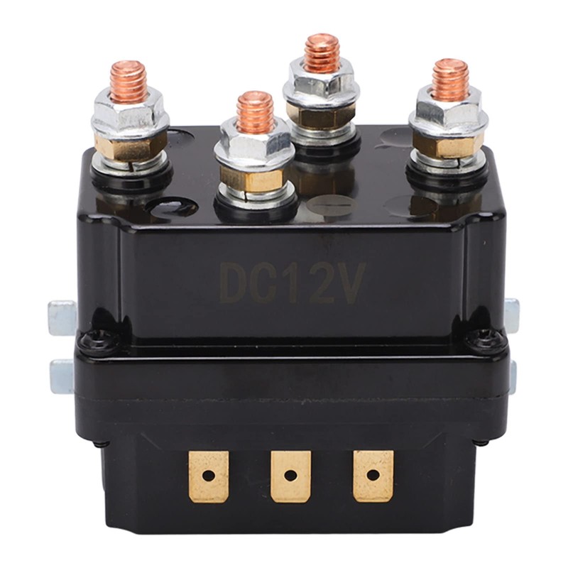 Greensen High Power Electric Winch Relay 250A Stabile Performance Messing