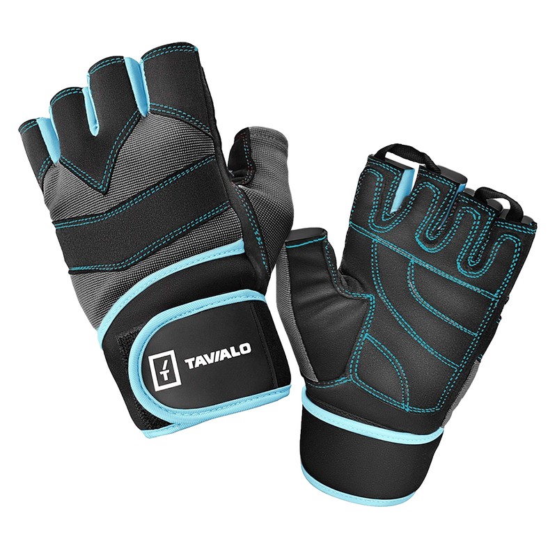TAVIALO Fitness Gloves Training Gloves for Men Medium (16-19cm) Double