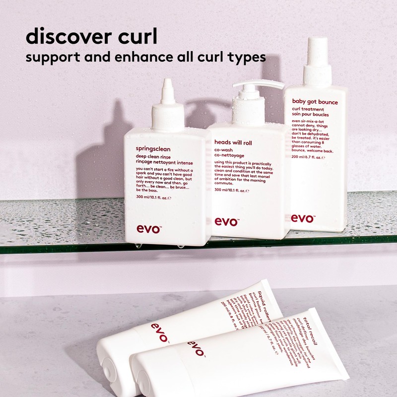 evo Liquid Rollers Curl Balm - Hair Styling Balm -