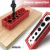 Drill Guide for Carpentry Pocket Hole Drill Bit Guide Wood