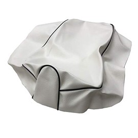 CHRIS HCH1004 C20P10 Honda Dio AF18 AF25 Special Design Seat Cover Made in Japan Thick Fabric Fabric Color White Piping Black Replacement Type