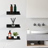 NIUBEST Small Floating Shelf,5 x 8.5 Inch,Set of 3 Small