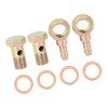 REPAIROCK 2 Sets 16mm Banjo Hose Barb Bolt Fitting for