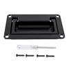 Biaungdo Concealed Recessed Pull Handle, Black Zinc Alloy Hidden Door
