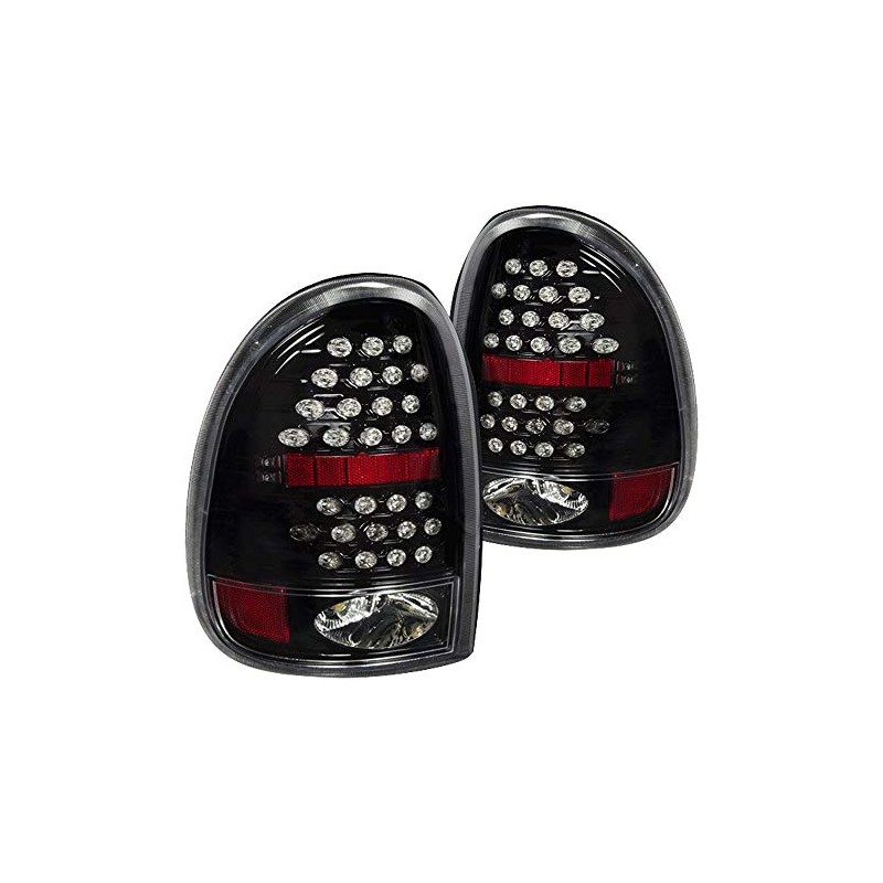 Winjet CTWJ-0013-GBC - Black LED Tail Lights