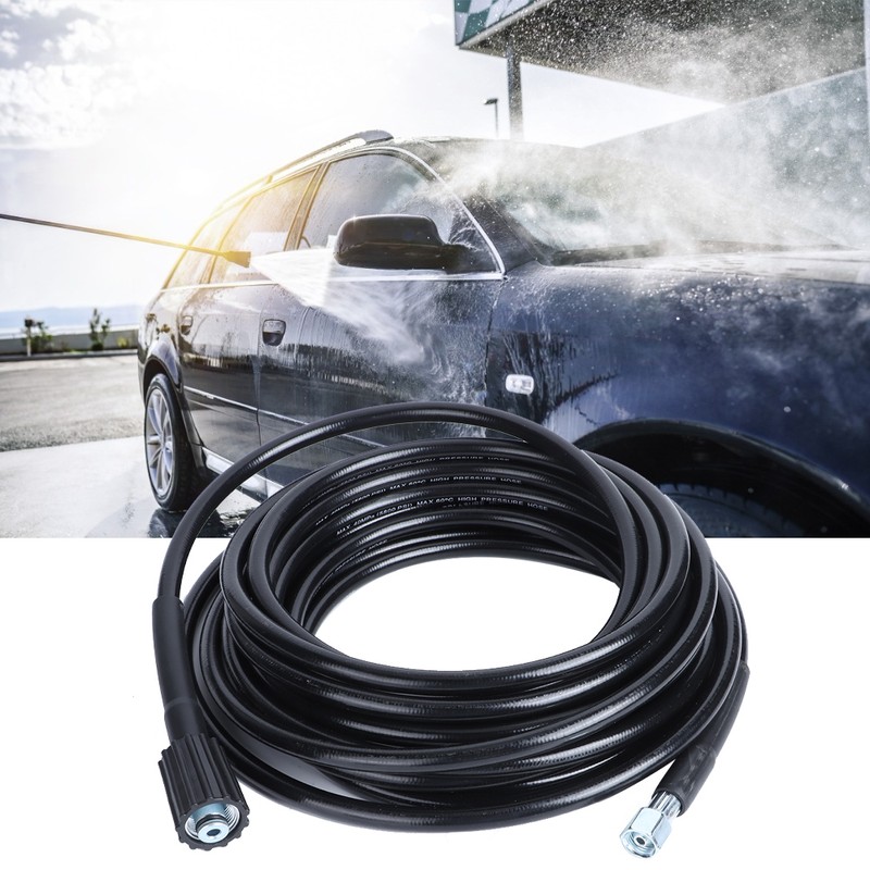10m M14xM22 Thread High Pressure Cleaning Hose Cleaning Accessories Fit