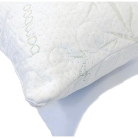 All That Jazz Premium Memory Foam Travel Pillow with Soft, Washable Bamboo Cover
