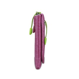 KING OF FLASH Large Universal Electronics & Cable Organizer Bag, Portable Storage Bag for Electronic Case Accessories - Cable Cord, Tablet & Mobile Accessories – Pack of 1 (Pink)