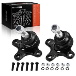 Frankberg 2x Ball Joint Assembly Control Arm Front Left Right Compatible with Arosa 6H 1997-2004 Lu.po 60 6X1 1998-2005 Polo 6N1 6N2 6KV2 6V5 1994-2002 Replace# 6N0407365A