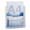 taymar A4 Wall Brochure Holder Transparent
