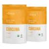Cúrcuma Orgánica En Polvo 200g(2bolsas 100g)vizananutrition