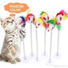 KABB 3 Pcs Cat Toy Spring Toy Elastic Spring Mouse