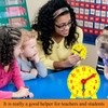 BeoTnp Learning Clock For Kids, 2 Pcs Teaching Clocks For