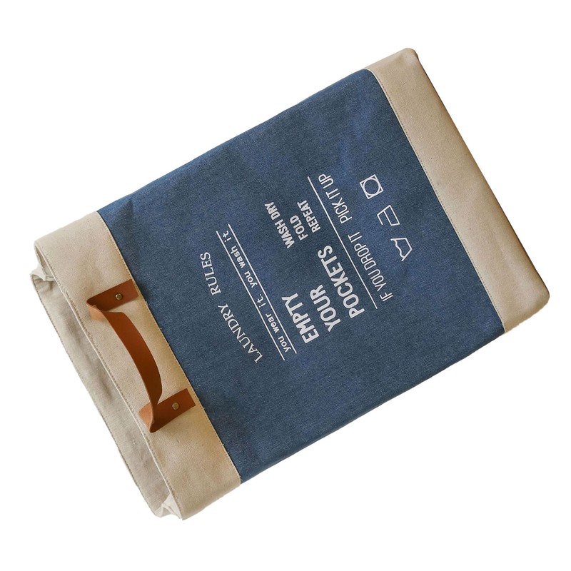 Laundry Basket Grocery Bag Jute Large Capacity Dirty Clothes Storage