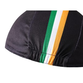 BikingBros Brooklyn Black Cycling Cap - Retro Cycling Hat-Under Helmet - Cycling Helmet Liner Breathable&Sweat Uptake