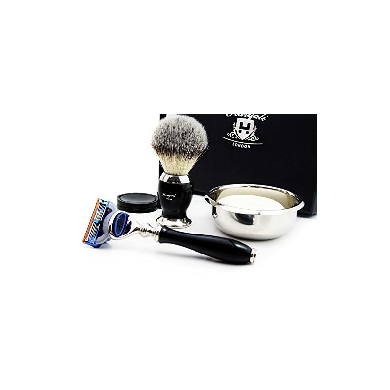 5 pieces shaving kit gift for men (5 edge razor,