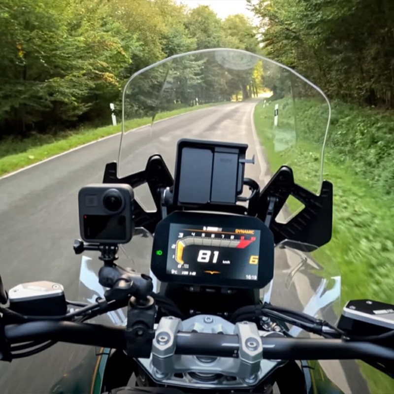 BEALIFE 2PCS Motorcycle Windshield Side Wind Deflector Spoiler For R1300GS