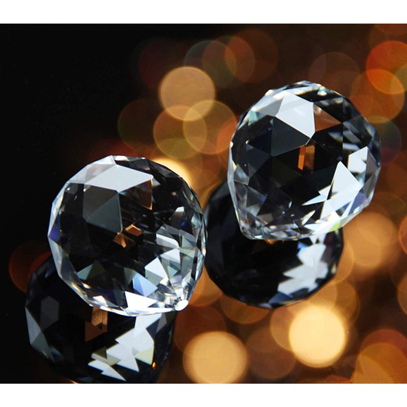 20 x 20 mm crystal glass balls, rainbow crystal balls,