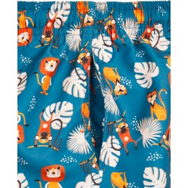 Playshoes Boys 2-Piece Rash Guard Set, Jungle, 98-104