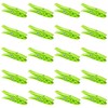 20 Plastic Clothes Pegs Clothes Line Socks Towels Green