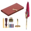 Dip Calligraphy Pen Set Feather Ink Sac Fountain Pen Gift