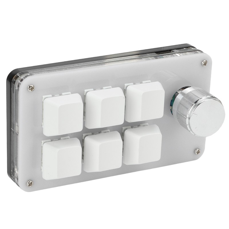 One Handed Mechanical Keyboard Multifunction 6 Key Mini Gaming Keypad