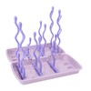 Baby Bottle Drying Rack PP Safe Foldable Portable Baby Bottle