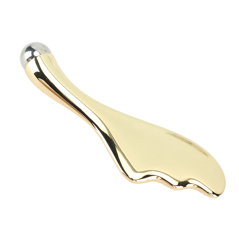 Double Head Eye Cream Applicator Zinc Alloy Ergonomic Magnetic Ball
