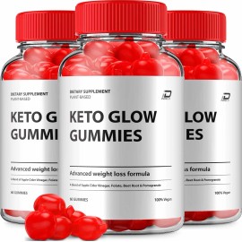 Keto Glow (3 Pack) Keto Glow Keto ACV Gummies Supplement – KetoGlow ACV Gummy 1000MG