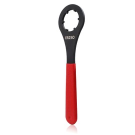 Moicstiy O-Type Wrench Spanner for ER25 Collet Chuck Clamping Nut with Red Non-slip Handle