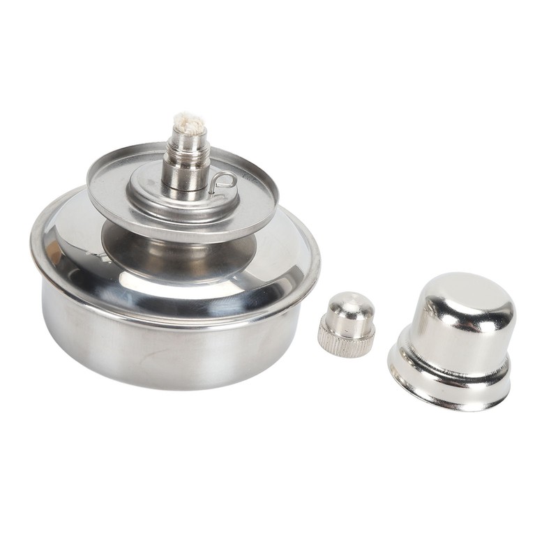Alcohol Lamp Burner 304 Stainless Steel Explosion Proof Leakproof Metal