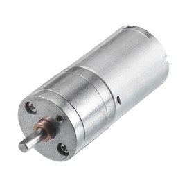 sourcing map Micro Speed Reduction Gear Box Motor DC 6V 130RPM Geared Motor for 370 Motor