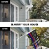 UD_G128 Combo Pack: 6 Ft Tangle Free Aluminum Spinning Flagpole