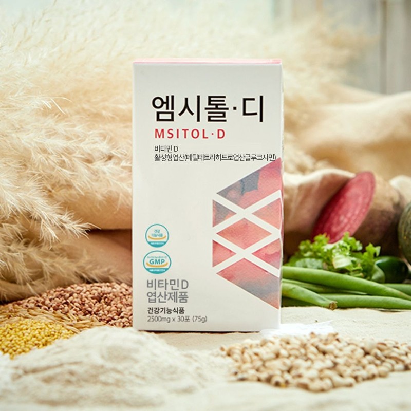 Geonse Emcitoldi Activated Folic Acid Vitamin D Myo Inositol Sub-Ingredients