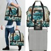 Turtle Foldable Travel Duffel Bag, Expandable Sports Gym Bag with