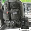 MEAUTELE 6 Pack Tactical Molle Car Seat Back Organizer Tactical