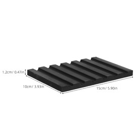 1 Set High Temp Resistant Pen Mat for Heat Press - 6 Slots Silicone Pen Sublimation Pad - Industrial Heat Transfer Mat for DIY Craft Station 6x4inch