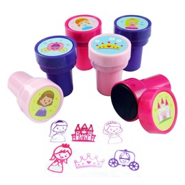 Tiny Mills 24 Pcs Princess Stampers for Kids