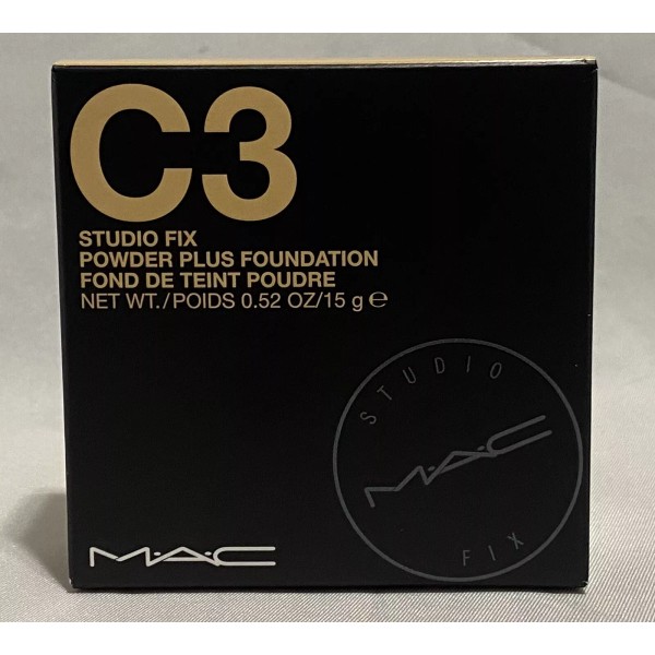 M·A·C MAC Studio Fix Powder Plus Foundation Shade C3 Full