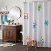 SKL HOME by Saturday Knight Ltd. Monsters Shower Curtain, Multicolored