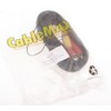 Cablemax 12ft. Stereo/VCR RCA Cable, 2 RCA (Audio) + RCA