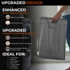 ALCOVA Hanging Laundry Hamper, Space-Saving Mesh Hanging Laundry Bag with