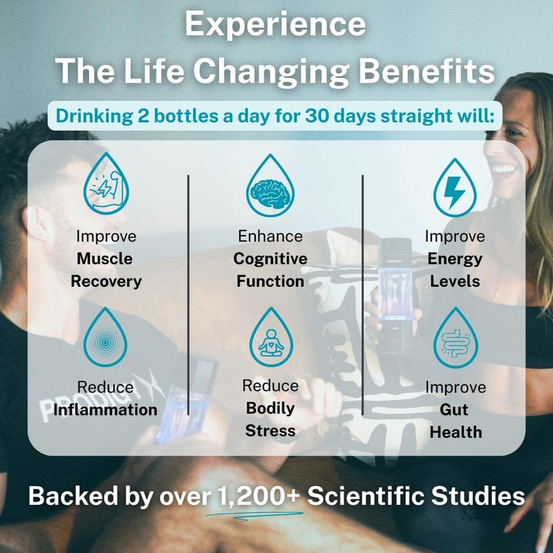 PRODIGY X Hydrogen Water Bottle - Up to 5.8PPM Potency